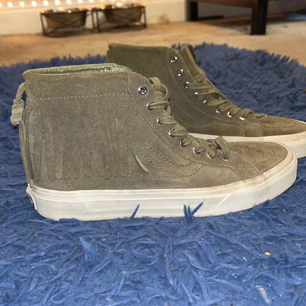 Olive Green Vans